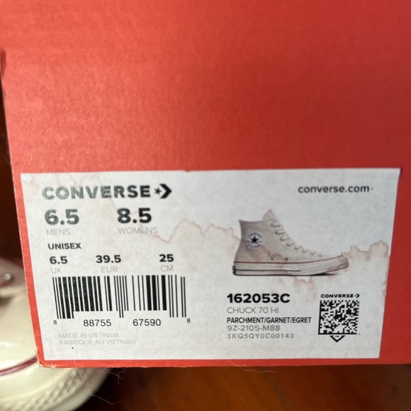 Converse Chuck 70 Off White Classic High Tops - Picture 4 of 4